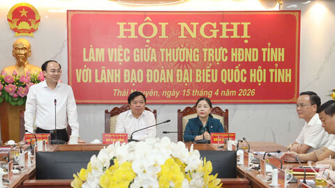 Tăng cường phối hợp trong thực hiện nhiệm vụ, góp phần xây dựng tỉnh Thái Nguyên ngày càng phát triển