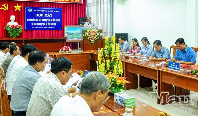 Họp mặt nguyên lãnh đạo Liên minh HTX Cà Mau – Bạc Liêu (cũ)