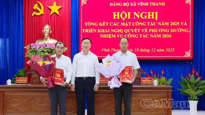 Xã Vĩnh Thanh đạt và vượt 17/17 chỉ tiêu năm 2025