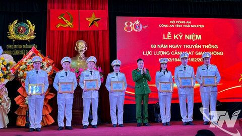 Kỷ niệm 80 năm truyền thống lực lượng Cảnh sát giao thông
