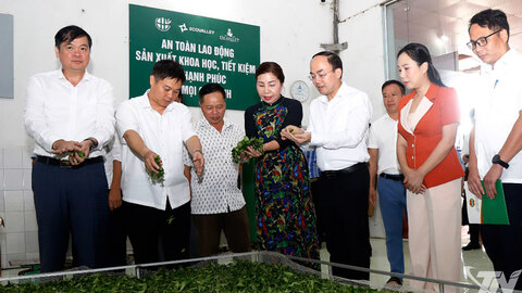 Đồng chí Nguyễn Đăng Bình thăm một số doanh nghiệp, hợp tác xã nông nghiệp tiêu biểu