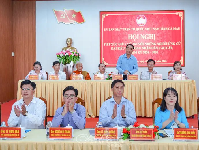 Tiếp xúc cử tri dân chủ, thẳng thắn, thể hiện trách nhiệm của người ứng cử