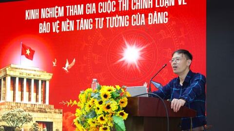 Đẩy mạnh chất lượng cuộc thi chính luận từ cơ sở tại phường Giảng Võ