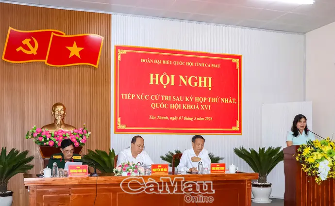 Cử tri kiến nghị nhiều vấn đề dân sinh tại các buổi tiếp xúc với ĐBQH tỉnh