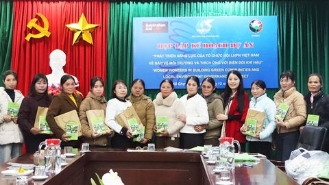 Mở rộng mô hình phụ nữ tham gia bảo vệ môi trường