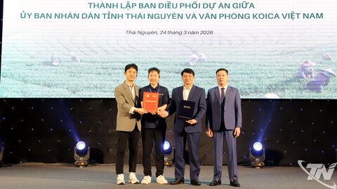 Khởi động Dự án hỗ trợ kinh tế tuần hoàn xanh trong nông nghiệp tại Thái Nguyên