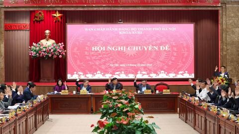 Thành ủy Hà Nội ban hành Chương trình công tác năm 2026