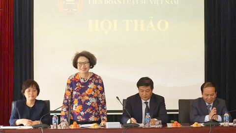 Lật tẩy chiêu trò bôi nhọ việc sửa đổi Luật Luật sư