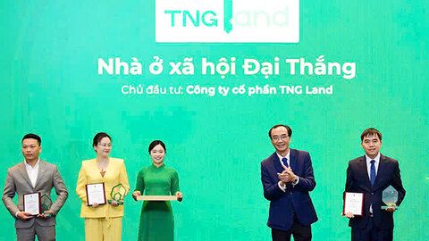TNG Land ghi dấu ấn với Giải thưởng 'Dự án đáng sống 2025'