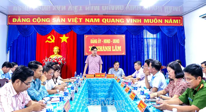 Đoàn công tác Tỉnh uỷ kiểm tra việc triển khai các nghị quyết của Bộ Chính trị