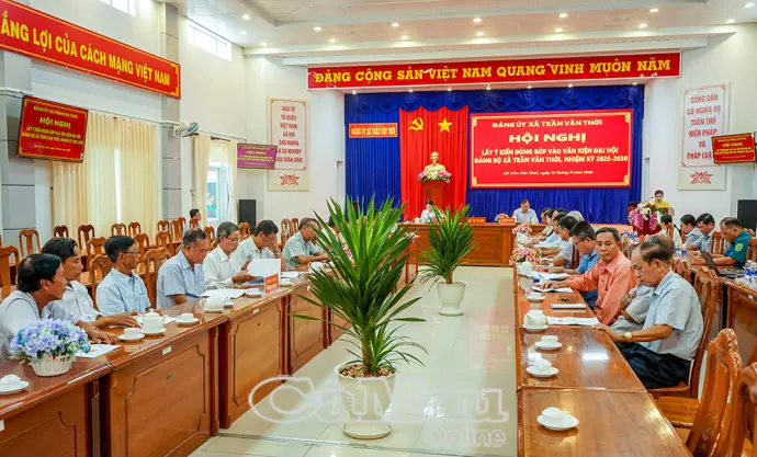 Xã Trần Văn Thời - khát vọng vươn tầm từ vùng đất anh hùng