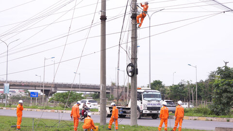 Điện lực Thái Nguyên chủ động ứng phó thiên tai, vận hành an toàn hệ thống điện