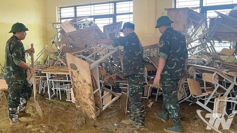 Khôi phục hạ tầng nông thôn sau mưa lũ