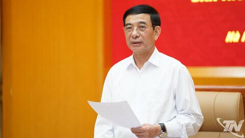 ​​​​​​​Đại tướng Phan Văn Giang: Thái Nguyên cần triển khai thực hiện nghị quyết theo đúng tinh thần '6 rõ'