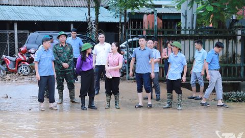 Bố trí lực lượng trực 24/24 giờ để ứng phó thiên tai