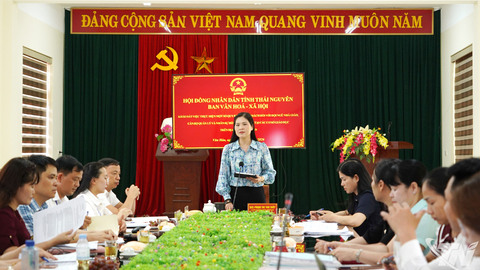 HĐND tỉnh Thái Nguyên khảo sát chính sách giáo dục tại các địa phương