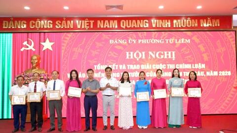 Từ Liêm: Tạo hiệu quả thiết thực, sức lan tỏa từ cuộc thi chính luận về bảo vệ nền tảng tư tưởng của Đảng