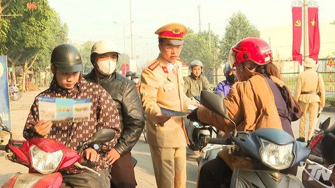 Thái Nguyên: Xử lý trên 7.000 trường hợp vi phạm Luật Trật tự, an toàn giao thông đường bộ