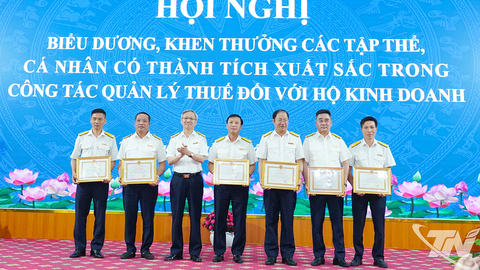 Thuế tỉnh Thái Nguyên dẫn đầu cả nước về tỷ lệ hộ kinh doanh thông báo tài khoản, ví điện tử