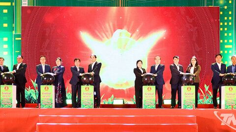 'Festival nông sản, OCOP,  làng nghề gắn kết du lịch - Thái Nguyên 2025'