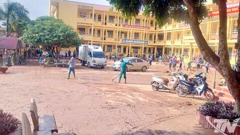 Na Rì khẩn trương khắc phục thiệt hại mưa lũ