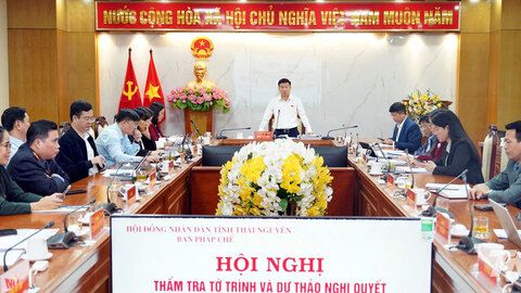 Ban Pháp chế HĐND tỉnh thẩm tra các nội dung trình tại Kỳ họp thứ 9