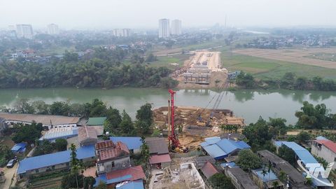 Gỡ 'điểm nghẽn' mặt bằng, đảm bảo tiến độ 2 cầu Quang Vinh