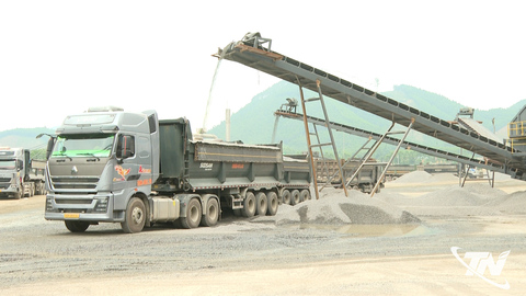 Nâng công suất khai thác đá phục vụ các dự án giao thông trọng điểm