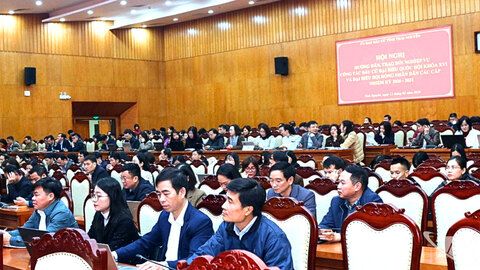 Hội nghị hướng dẫn nghiệp vụ công tác bầu cử