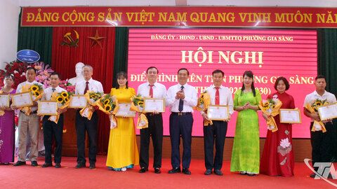 Phường Gia Sàng phát động phong trào thi đua yêu nước giai đoạn 2025-2030