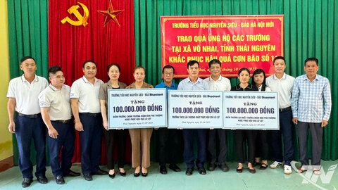 Hướng về học sinh vùng cao Võ Nhai