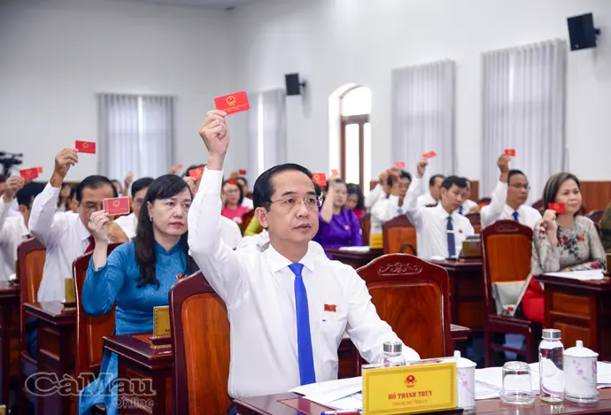 Kỳ họp thứ 7, HĐND tỉnh Cà Mau quyết nghị nhiều nội dung quan trọng
