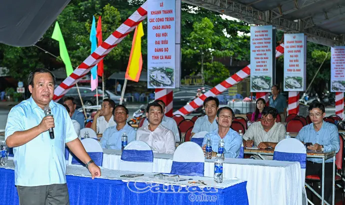 Tổng duyệt Lễ khánh thành các công trình chào mừng Đại hội