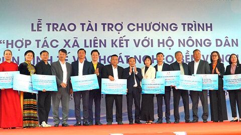 Thái Nguyên có 2 hợp tác xã được Quỹ Thiện Tâm hỗ trợ vốn phát triển sản xuất