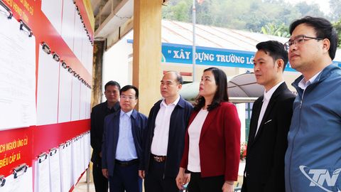 Kiểm tra công tác chuẩn bị và tổ chức bầu cử tại các xã Đồng Phúc, Ba Bể