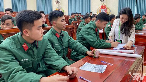 Tư vấn nghề nghiệp cho quân nhân hoàn thành nghĩa vụ quân sự