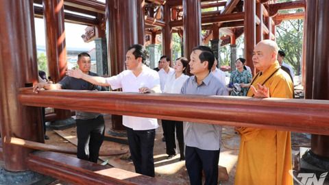 Đẩy nhanh tiến độ Dự án tu bổ, tôn tạo Di tích chùa Hương Ấp