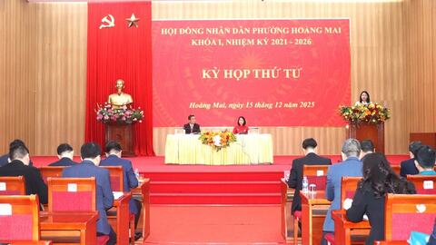 Hoàng Mai ước thu ngân sách nhà nước năm 2025 gần 39,7 tỷ đồng