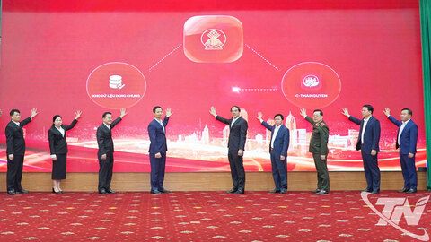 Thái Nguyên khai trương Trung tâm dữ liệu tỉnh - hình thành nền tảng quản trị số