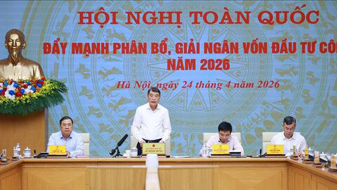 Quyết liệt giải ngân vốn đầu tư công năm 2026
