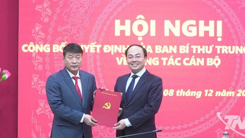 Ban Bí thư chuẩn y Phó Chủ nhiệm Ủy ban Kiểm tra Tỉnh ủy Thái Nguyên