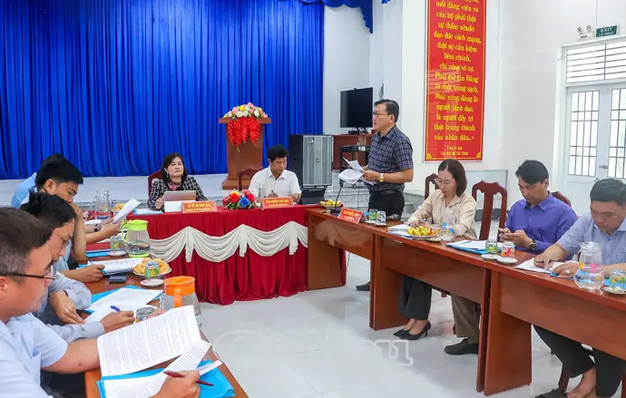 Giám sát việc thực hiện dân chủ ở cơ sở tại xã Đông Hải