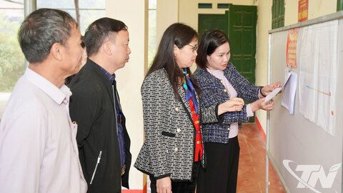 Kiểm tra công tác chuẩn bị bầu cử tại các địa phương