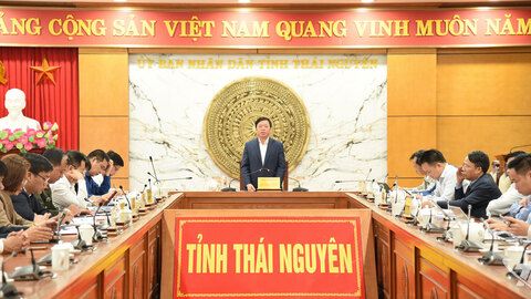 Thái Nguyên sẵn sàng cho Hội nghị trao giấy chứng nhận đăng ký đầu tư