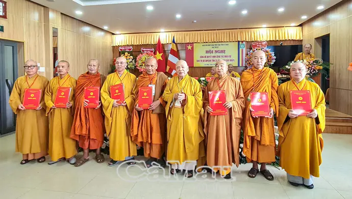 Công bố nhân sự Ban Trị sự Giáo hội Phật giáo Việt Nam tỉnh Cà Mau