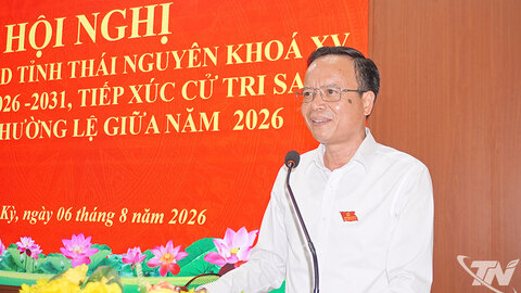 Đại biểu HĐND tỉnh Thái Nguyên tiếp thu nhiều kiến nghị của cử tri xã Tân Kỳ