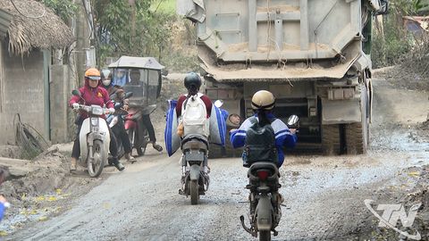 Đường tỉnh 259 xuống cấp, ảnh hưởng đến đời sống người dân