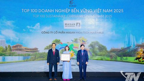 Vào Top 100 Doanh nghiệp bền vững Việt Nam: Masan High-Tech Materials chứng minh những nỗ lực bền bỉ