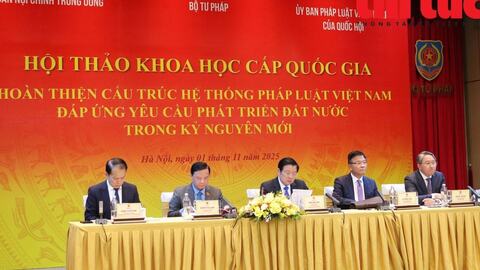 Thể chế, pháp luật là đột phá chiến lược, quyết định sự phát triển đất nước