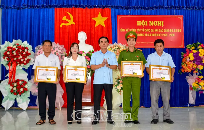 Đảng bộ Định Thành quyết tâm đưa nghị quyết vào cuộc sống